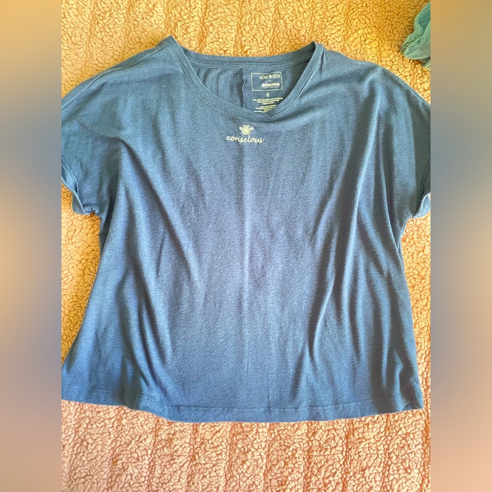 Navy Blue Conscious Bee Shirt